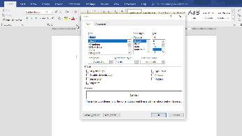 Open Type Font Features in Microsoft Word